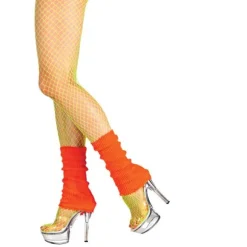 Accessoire de déguisement Jambières Fluo Orange