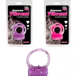 Anneau Vibrant (Couleur au choix : Violet ou Rose)