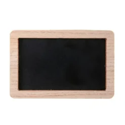 Ardoise en bois - 15 x 10 cm