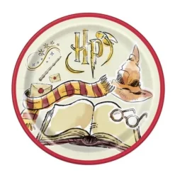8 Assiettes carton Harry Potter ™ 22 cm