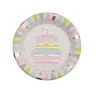 10 Assiettes en carton - 1 an