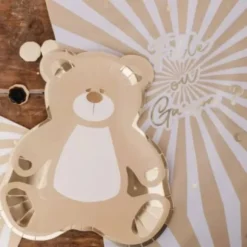 8 Assiettes en carton - Collection Baby Nude