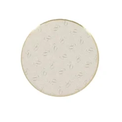 6 assiettes en carton - Diamètre 18 cm - Collection Gold'n Age - Âge au choix