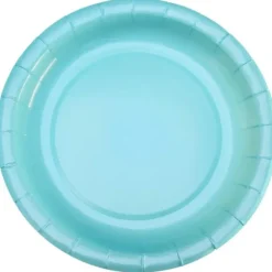 10 assiettes en carton - Diamètre 18 cm - Couleur au choix