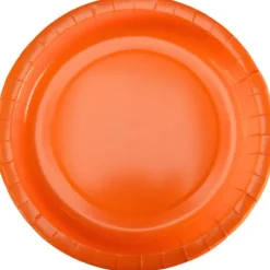 10 assiettes en carton - Diamètre 22 cm - Couleur au choix