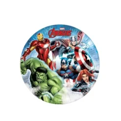 8 Assiettes en carton FSC Avengers™ Infinity Stones 23 cm