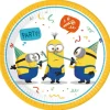 8 Assiettes en carton - Les Minions 2 : Il était une fois Gru™ - 23 cm
