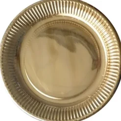 8 assiettes en carton luxueuses - Diamètre 23 cm - Couleur au choix