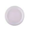 12 assiettes en fibre de canne à sucre - Diamètre 23 cm