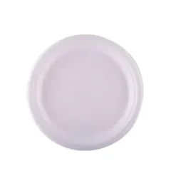 12 assiettes en fibre de canne à sucre - Diamètre 26 cm