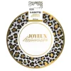 8 assiettes "Joyeux Anniversaire" en carton - Diamètre 23 cm - Collection Léopard