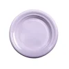 25 Assiettes Plates Réutilisables - 22 cm