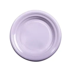 25 Assiettes Plates Réutilisables - 22 cm