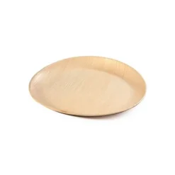 20 Assiettes Rondes - 250 x h30 mm - Palmier