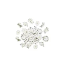 Assortiment de 100 Confettis - Collection Botanique Vert et Or