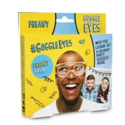 Assortiment de 10 Lunettes Imprimées en Carton "Google Eyes"