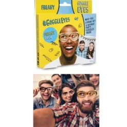 Assortiment de 10 Lunettes Imprimées en Carton 