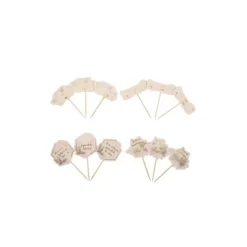 Assortiment de 12 Pics - Collection Boho Blush et Or
