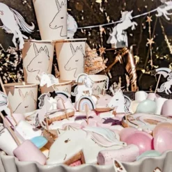 Assortiment de 12 Pics - Collection Licorne Pastel