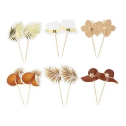 Assortiment de 12 Pics - Collection Tropicool