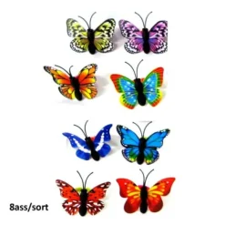 Bague Fantaisie Ajustable Papillon - Couleur Aléatoire