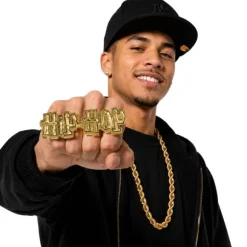 Bague "Hip-Hop"