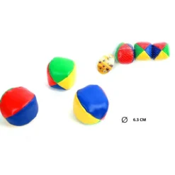 3 Balles à Jongler - 6,3 cm