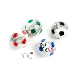 Balle super rebondissante Foot - Couleur Aléatoire