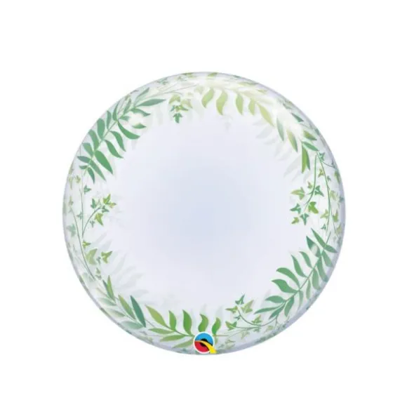 Ballon Bulle Élégant avec Feuillage
