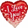 Ballon Cœur en aluminium " I love You " - 43 cm
