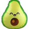 Ballon en aluminium - Avocat - 53 x 59 cm - Collection Kawaii Party