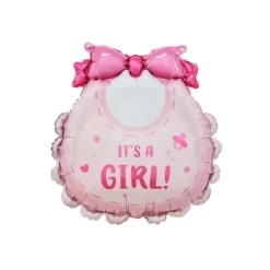 Ballon en aluminium - Bavoir de bébé - 62 cm - Modèle au choix