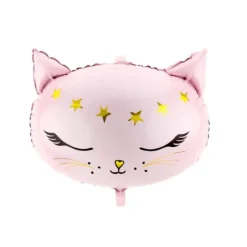 Ballon en aluminium - Chaton - 48 x 39 cm
