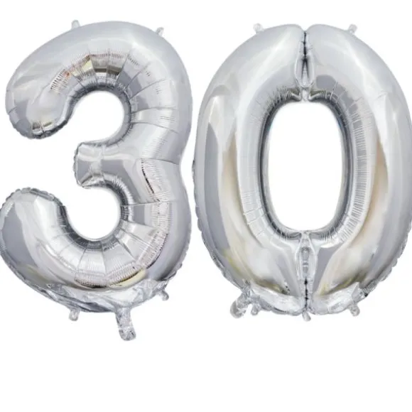 Ballon en aluminium en forme de rond - 45 cm - Couleur au choix