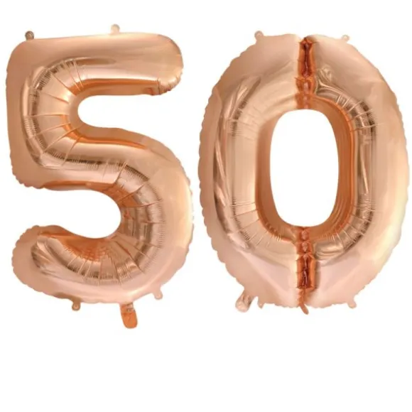 Ballon en aluminium en forme de rond - 45 cm - Couleur au choix