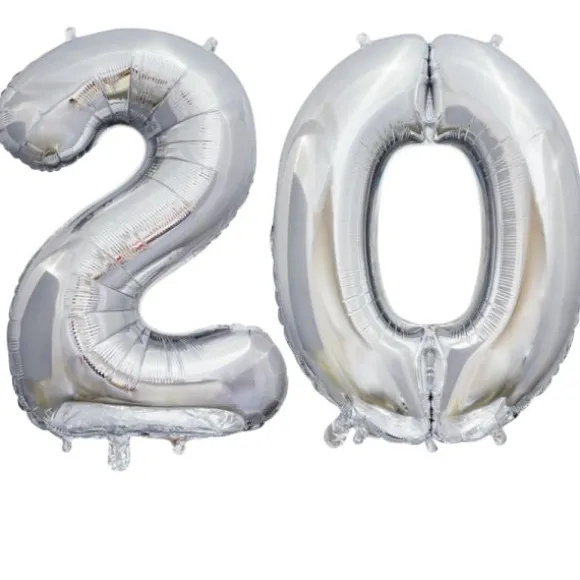 Ballon en aluminium en forme de rond - 45 cm - Couleur au choix