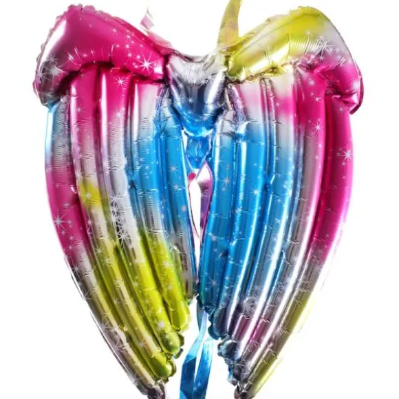 Ballon en aluminium à forme - Ailes - 56 x 50 cm - Collection P'tite Fée
