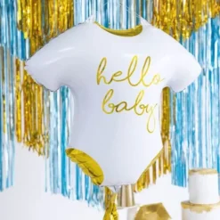 Ballon en aluminium - Hello Baby - 45 x 67 cm