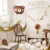 Ballon en aluminium - Ours sur un hochet - 45 x 67 cm