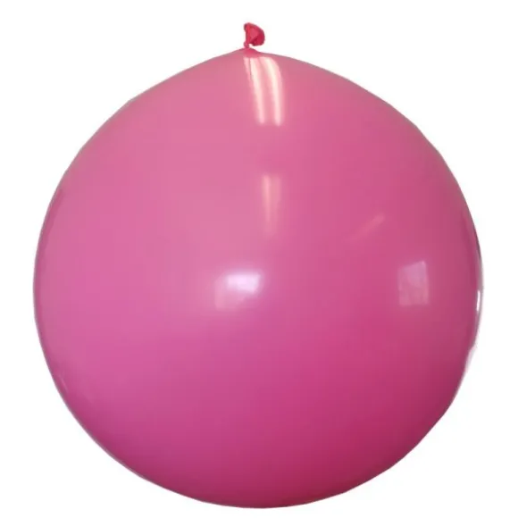 1 Ballon Géant Rose Bonbon