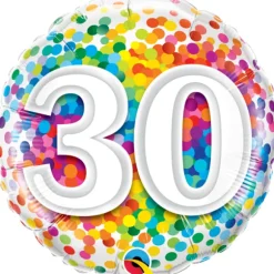 Ballon hélium 30 ans