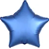 Ballon Hélium Etoile Satiné Bleu Azur
