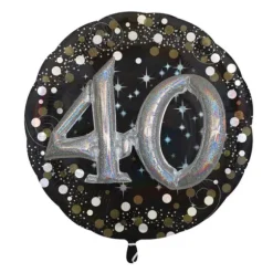 Ballon Métallique Hélium - 40 ans
