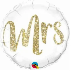 Ballon métallisé 46 cm ⌀ - Mrs