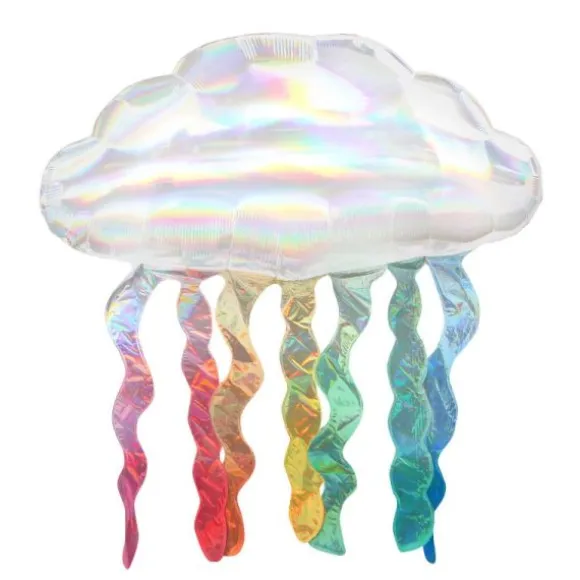Ballon Nuage Supershape Holographique - 76 cm