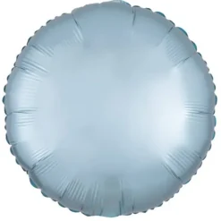 1 Ballon Rond  Pastel - Bleu