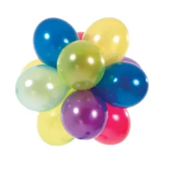 20 Ballons de Baudruche Coloris Assortis