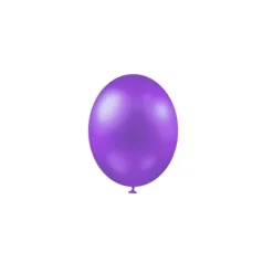 25 Ballons de baudruche métallisés - Violet