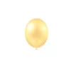 25 Ballons de baudruche métallisés - Ivoire