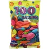 100 Ballons de baudruche multicolores